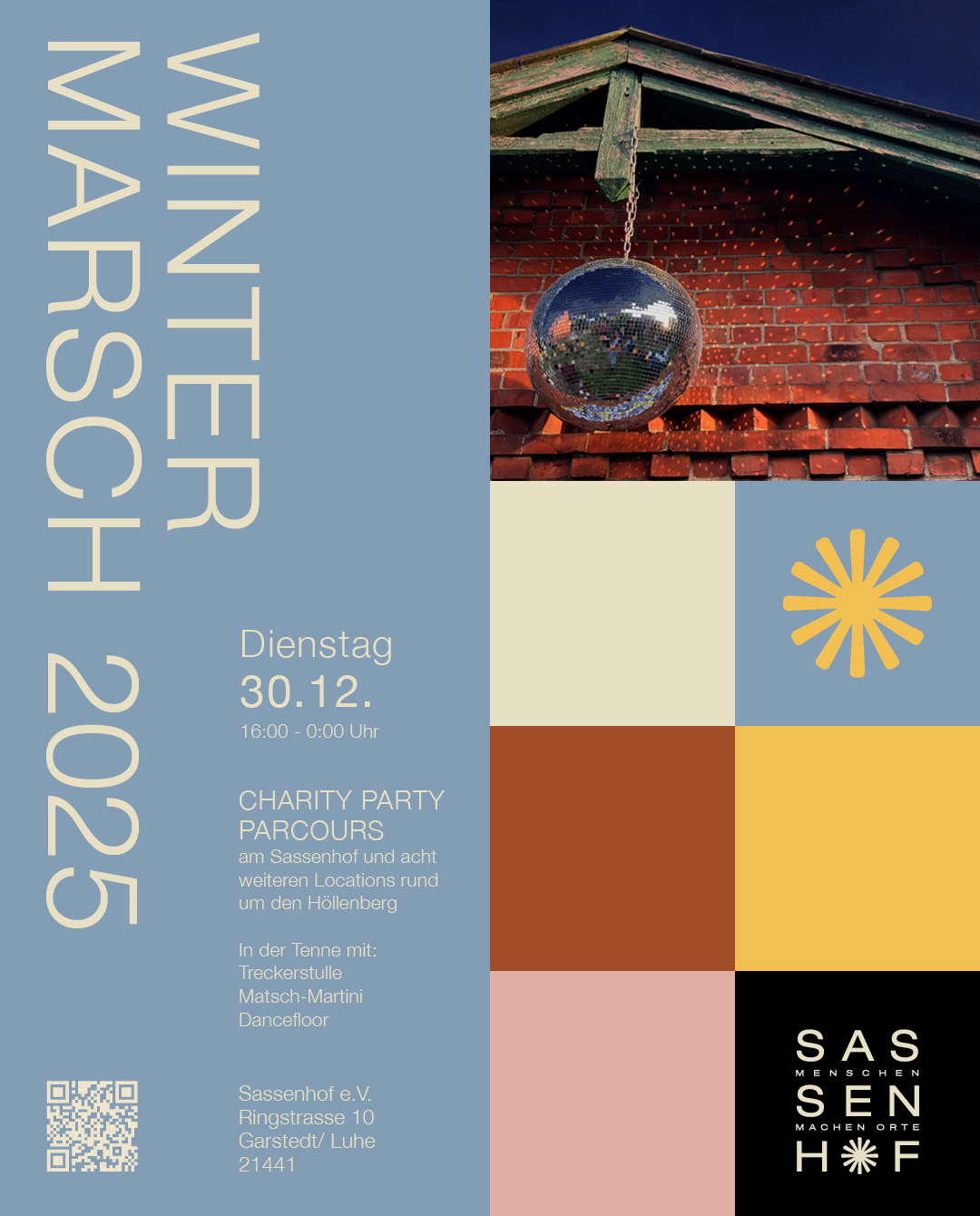 Einladung Sassenhof Wintermarsch in Garstedt 30.12.25