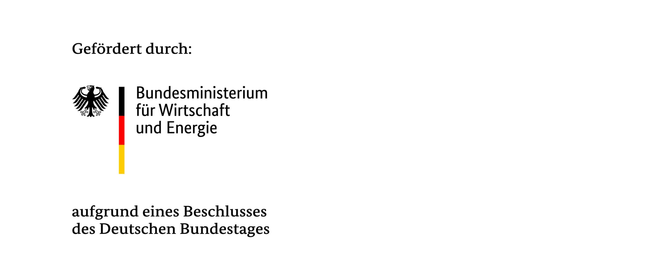offizielles Logo Bundesministerium für Wirtschaft und Energie